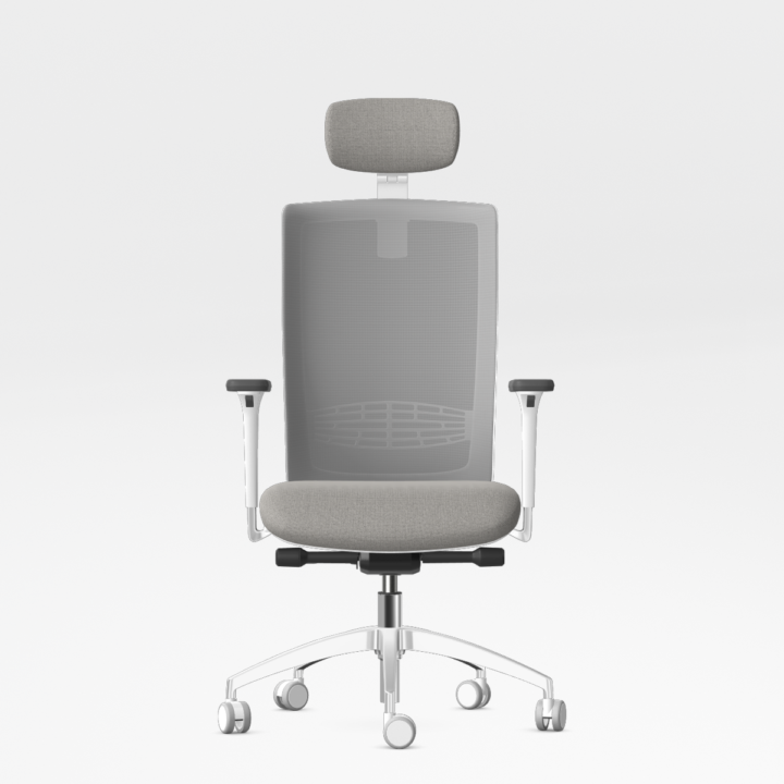 Ergonomiška Kėdė BEGIN H WHITE