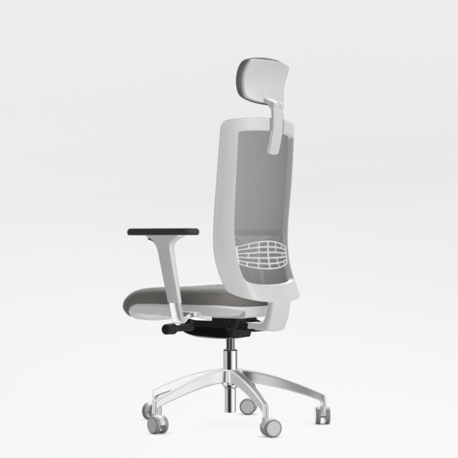 Ergonomiška Kėdė BEGIN H WHITE - Image 2