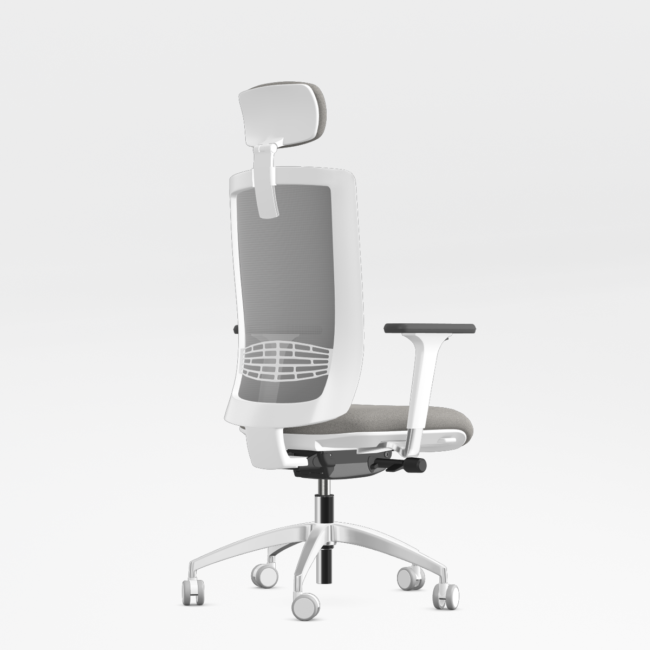 Ergonomiška Kėdė BEGIN H WHITE - Image 3